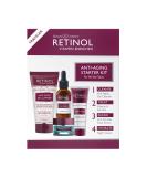 Retinol Anti-Aging Starter Kit   The Original Retinol For a Younger Look    4  Conveniently Sized Products Perfect For Travel or First Time Try   Cleanse  Treat  Repair & Hydrate On-The-Go - Buy Online on GoSupps.com