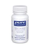Pure Encapsulations Beta Carotene with Mixed Carotenoids 90 Softgel Capsules - Hypoallergenic Antioxidant and Vitamin A Precursor - Buy Online on GoSupps.com