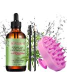 Organic Rosemary Oil for Hair Growth - 100% Pure with Scalp Massager | Biotin & Essential Oils for Nourished Scalp & Reduced Hair Loss - Buy Online on GoSupps.com