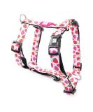 Max & Molly Ultra-Comfort H-Shape Dog Harness for Medium Dogs - Padded Neoprene Strawberry Dream Secure & Ultralight Comfort - Buy Online on GoSupps.com