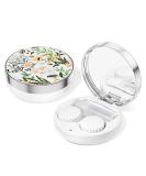 Buy Cute Travel Contact Lens Case - Retro Flower Design | Perfect for Daily Use & Outdoor Adventures - Buy Online on GoSupps.com