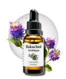 Korean Bakuchiol Serum 30 000 ppm | High-Potency Retinol Alternative for Wrinkle Reduction & Skin Firming - Vegan Cruelty-Free Non-GMO 1 oz - Buy Online on GoSupps.com