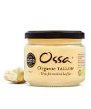 Ossa Organic Tallow | Traditional Beef Fat or Beef Dripping British Grassfed Cows | Organic & Keto (Tallow) - Parent (Tallow Single) 265 g (Pack of 1) - Buy Online on GoSupps.com