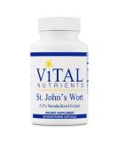 Vital Nutrients St. Johns Wort Extract (0.3 Standardized) - Promotes Well-Being - 90 Vegetarian Capsules - 300mg - Buy Online on GoSupps.com