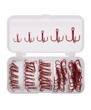 Bantre Carbon Steel Fishing Hooks Set - 50 Trimming & Treble Hooks for Sea & River Fishing | Ideal for Carp Sturgeon Tilapia & Trout - Buy Online on GoSupps.com