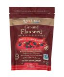 Spectrum Essentials Organic Ground Flaxseed Mixed Berries 12 oz - Superfood Blend for Health & Wellness - Buy Online on GoSupps.com