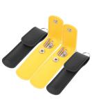 Buy Healvian 4 Set Ear Cleaning Tool | Portable Ear Wax Removal Kit | Safe Baby Ear Cleaner | FSA Approved Earwax Spoon Set - Black & Yellow - Buy Online on GoSupps.com