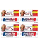 Pure-Aid Muscle & Joint Pain Relief Rub 2oz (4pk) - Fast Relief from Arthritis, Backache, Muscle & Joint Pain - Non-Greasy Cream - Buy Online on GoSupps.com