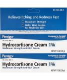 Hydrocortisone Cream 1% - Fast Relief for Skin Irritation - Buy Online on GoSupps.com