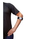 Bullseye Elbow Strap - Therapeutic Massage Brace for Tennis & Golfer s Elbow Pain Relief (S/M) - International Shipping Available - Buy Online on GoSupps.com