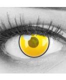 Yellow Demon Nezuko Colored Contact Lenses - Highly Opaque Anime Cosplay Lenses for Halloween - Free Lens Container - 1 Pair (No Prescription) - Buy Online on GoSupps.com