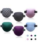 Buy 6 Pcs Medical Eye Patches for Adults & Kids | 3D Soft Adjustable Eye Patches for Lazy Eye - Black Purple & More Colors - Buy Online on GoSupps.com
