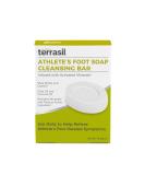 Terrasil Athlete's Foot Soap Bar - All Natural Fungus Treatment for Itchy Burning Feet | Hypoallergenic Cleansing Soap (75g - Buy Online on GoSupps.com