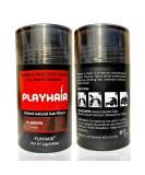 Hair Building Fibers for Instant Volume & Coverage | Conceal Thinning Hair & Bald Spots | Suitable for Men & Women (Black & Dark Brown - Buy Online on GoSupps.com