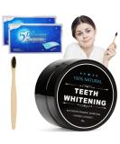Techeel Activated Charcoal Toothpaste Powder - Natural Teeth Whitening & Cleaning for Bright White Smile - Buy Online on GoSupps.com
