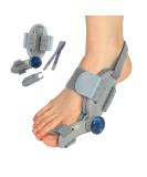Bunion Corrector for Men & Women - Adjustable Hallux Valgus Splint & Toe Straightener with Silicone Pad - Relief & Support for Left/Right Feet - Buy Online on GoSupps.com