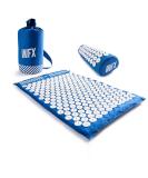 Buy Doyoufitness Acupressure Mat & Pillow Set | 66x40cm | Pain Relief Relaxation & Meditation | Blue | International Shipping Available - Buy Online on GoSupps.com