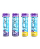 Nuun Rest and Recovery Drink Tablets - Magnesium Citrate Tart Cherry Electrolytes - Lemon Chamomile + Blackberry Vanilla - 10 Count (Pack of 4) - Buy Online on GoSupps.com