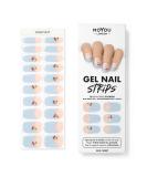 MOYOU LONDON Semi-Cured UV Gel Strips - 20 Wild Cherry Nail Foils for Salon Quality Manicure - Shop Internationally! - Buy Online on GoSupps.com
