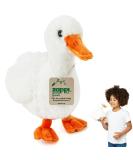 Zappi Co Duck Plush Toy (25cm) - Eco-Friendly and Charming Soft Waterfowl for Kids' Pond Adventures | Made from Recycled Material - Buy Online on GoSupps.com