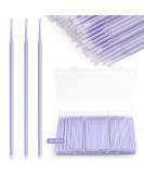 Jassins Micro Applicator Brush - 400 Pieces for Eyelash Extensions & Makeup Application | Precision Fussy Swabs in Light Violet - Buy Online on GoSupps.com