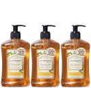 A La Maison Honeysuckle Liquid Hand Soap 16.9 fl oz (3 Pack) - Moisturizing Natural Hand Wash Triple French Milled - Gentle on Hands - Buy Online on GoSupps.com