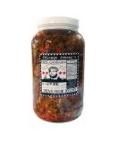 Gourmet Hot Giardiniera Gallon In Olive Oil Hand Made 128 fl oz - Buy Online on GoSupps.com