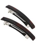 Camila Paris AD1/2 French Hair Barrette Clip for Girls Set of 2 Rubberized Metal Clasp Strong Hold Grip Hair Clips for Women No Slip Durable Styling Girls Hair Accessories Made in France 2.5 Inch (Pack of 2) Tortoise ... - Buy Online on GoSupps.com