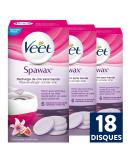 Replacement Wax Panes 3 Series Pack - Veet Spawax Warm Wax for Long-Lasting Hair Removal & Silky Smooth Skin - 18 Pieces - Buy Online on GoSupps.com