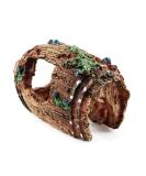 Premium Aquarium Decorations - Resin Barrel Cave Ornaments for Shrimp & Fish - Underwater Landscapes - Buy Online on GoSupps.com