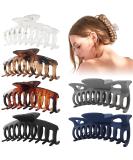 LILIEBE 4.8 Extra Large Claw Clips for Long Thick Hair - Strong Hold Banana Clips for Women & Girls - 6 PCS Jumbo Styling Accessories - Buy Online on GoSupps.com