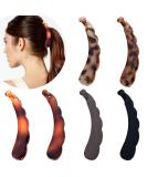 6 pieces large banana clips of colorful banana hair clip for thick hair non -slip ponytail holder clip for women and girls 6 multi colors C - Buy Online on GoSupps.com