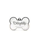 DogTap Solid Digital Dog Tag - NFC Chip QR Code Waterproof & Durable | Perfect Pet Contact Info | International Shipping Available - Buy Online on GoSupps.com