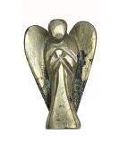 Yashcrystals Crystal Healing Gemstone Pocket Guardian Angels Reiki Powers 45mm to 50mm(Approx 2") Hand Carved (Pyrite) - Buy Online on GoSupps.com
