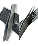 Zizzili Basics Tweezers - Surgical Grade Slant and Pointed Tweezer Bundle for Precision Hair Removal - Buy Online on GoSupps.com