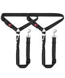 Adjustable Dog Seat Belt - 2 Pack Safety Harness with Reflective Stripes for All Breeds & Cars | Travel Essential - Buy Online on GoSupps.com
