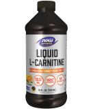 NOW Sports Nutrition, L-Carnitine Liquid 1000 mg, Highly Absorbable, Citrus, 16-Ounce - Buy Online on GoSupps.com