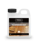 WOCA Denmark Oil Refreshing Soap Natural 1 L Also Known as Oil Refresher is a Concentrated Plant Based Cleaner and rejuvenator for use on Oiled Wood Surfaces. Safe and Effective. 1 Liter Natural - Buy Online on GoSupps.com