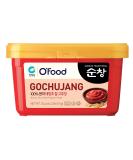 Chung Jung One Hot Pepper Paste Gold (Gochujang) 2.2lb - Medium Hot - No Corn Syrup - Korean Traditional Sunchang Brown Rice Red Pepper Paste - Gochujang 2.2 Pound - Buy Online on GoSupps.com