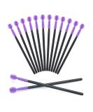 50PCS Disposable Silicone Eyelash Mascara Wands Brushes Cosmetic Eyelash Extension Applicators Professional Makeup Tool Set (Purple) 50 Count (Pack of 1) Purple - Buy Online on GoSupps.com