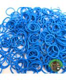 Mini Size Blue Rubber Bands 1000 Pcs - Premium Quality Hair Ties from Vietnam - Buy Online on GoSupps.com