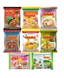 MAMA Thai Instant Noodles Ramen Vermicelli Assorted Flavours Tasting Bundle (12 Packs 6 Flavors) by Starry Mart - Buy Online on GoSupps.com