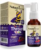 NaturaNectar BeeHero Natural Propolis Throat Spray - 30ml - Respiratory & Oral Health for Kids - Alcohol & Gluten Free - Berry Blast - Buy Online on GoSupps.com