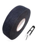 LBING Stick Tape Hockey Stick Tape 25M Non-Slip Grip Tape Sports Tape Ice Hockey Grip Tape Stick Tape With 1 Piece Scissors Black - Buy Online on GoSupps.com