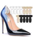 ONUEMP 12 Piece Silicone Heel Pads - Comfort Inserts for Women & Men | Heel Pain Relief Blister Prevention & Perfect Fit for Shoes - Buy Online on GoSupps.com