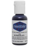 AmeriColor, Super Black, .75 Ounce Bottle, Soft Gel Paste Food Color - Buy Online on GoSupps.com