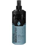 NISHMAN Hair Styling Sea Salt Spray 200ml - Texturising & Volumising for Men & Women - Buy Online on GoSupps.com