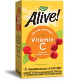 Nature's Way Alive! Fruit Source Vitamin C 120 Vegetarian Capsules - Buy Online on GoSupps.com