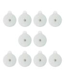 Premium TENS Electrodes - 2 Round Replacement Pads for TENS Units | Snap TENS Unit Electrodes (5 Pair - 10 Electrodes) | Best Price - Buy Online on GoSupps.com