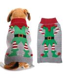Christmas Dog Sweater | Warm Turtleneck Knitwear | Winter Pet Costume for Puppies & Dogs - Buy Online on GoSupps.com